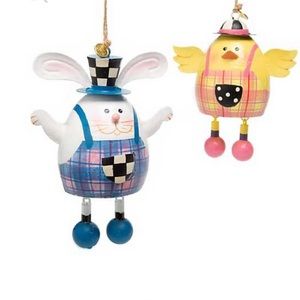 MacKenzie-Childs Easter Duo Ornaments. Set of 2! ✨NWT✨
